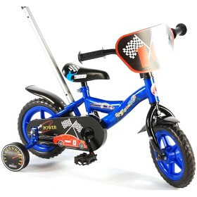 Bild på Yipeeh, Barncykel med stödhjul - Power 10" blå