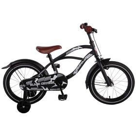 Bild på Volare, Barncykel med stödhjul & handbromsar - Black Cruiser 16" svart