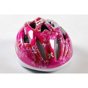 Bild på Volare, Cykelhjälm - Deluxe Butterfly 51-55 cm rosa