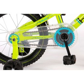Bild på Volare, Barncykel med stödhjul - Electric 16" grön