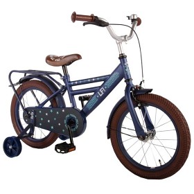 Bild på Volare, Barncykel med stödhjul - LF 16" blå & brun