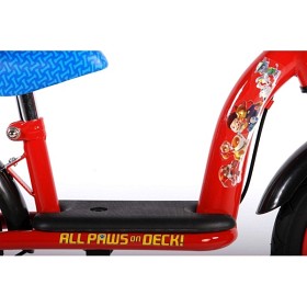 Bild på Paw Patrol, Balanscykel med stöd 12" röd