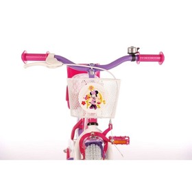 Bild på Disney Minnie, Barncykel med stödhjul 12" rosa