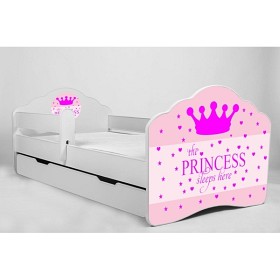 Bild på Bed FALA with mattress - SLEEPY PRINCESS (17) - Railing