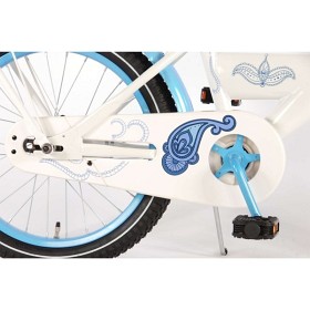 Bild på Volare, Cykel - Paisley 18" vit & blå