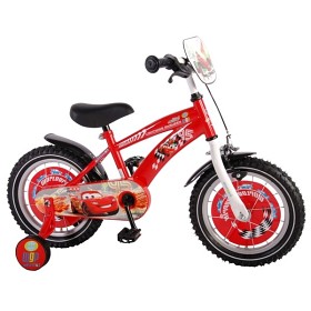 Bild på Disney Cars, Barncykel med stödhjul 14" röd
