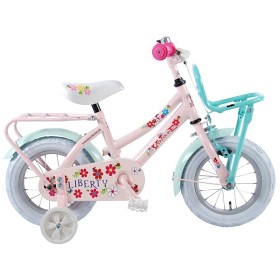 Bild på Yipeeh, Barncykel med stödhjul - Liberty 12" rosa & grön