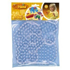 Bild på Hama Maxi - Pärlplattor 2-pack (Bil & Hjärta)