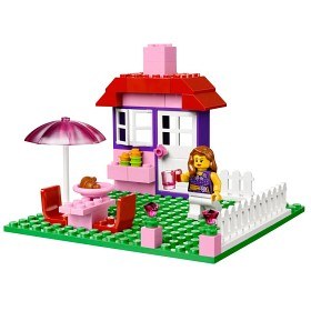 Bild på LEGO Bricks & More - Rosa Resväska 10660
