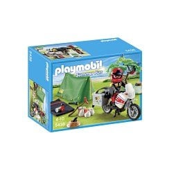 Bild på Playmobil Summer Fun - Campare Med Motorcykel 5438