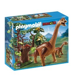 Bild på Playmobil Dinos - Brachiosaurus Med Unge 5231