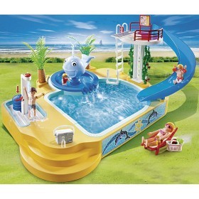 Bild på Playmobil Summer Fun - Äventyrsbad med Valfontän 5433