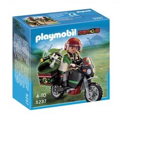 Bild på Playmobil Dinos - Dinosaurieforskare med Motorcykel 5237