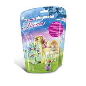 Bild på Playmobil Fairies - Juvelfe med Enhörningen Solstråle 5442