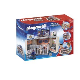 Bild på Playmobil City Action - Leklåda Polisstation 5421