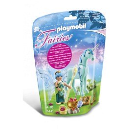 Bild på Playmobil Fairies - Örtfe med Enhörningen Safir 5441