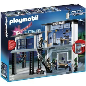 Bild på Playmobil City Action - Polishögkvarter med Larmsystem 5182