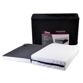 Bild på 2ME Travel mattress Lyx Svart (Prickig)