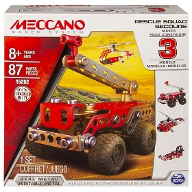 Bild på Meccano - 3 Models Set Rescue Squad