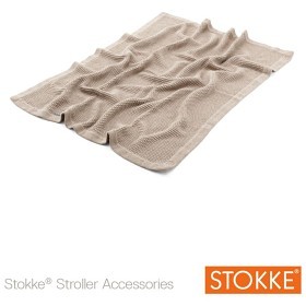 Bild på Stokke Knitted Blanket (Beige)