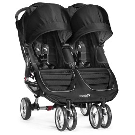 Bild på Baby Jogger City Mini Double Syskonvagn (Svart/Grå)
