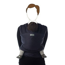 Bild på Babylonia Tricot-Slen Organic Bärsjal (Blue Jeans)