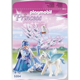Bild på Playmobil Princess - Vinterdrottning med Pegasusunge 5354