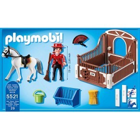 Bild på Playmobil Country - Andalusier med hästbox 5521
