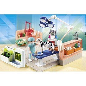 Bild på Playmobil City Life - Undersökningsrum för Djur 5530