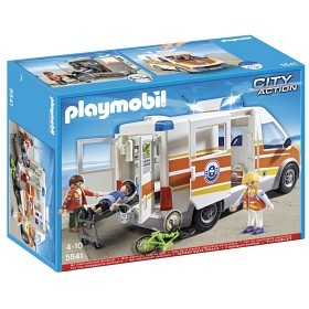 Bild på Playmobil City Action - Ambulans med ljud och ljus 5541
