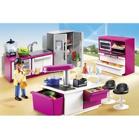 Bild på Playmobil City Life - Modernt kök 5582
