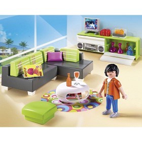 Bild på Playmobil City Life - Modernt vardagsrum 5584