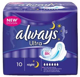 Bild på Always Ultra Night 10 st