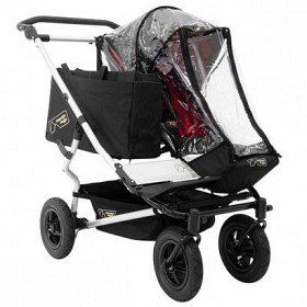Bild på Mountain Buggy duet Regnskydd Enkel (Dubbelvagn)