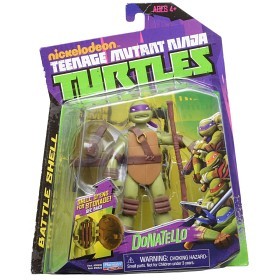 Bild på Teenage Mutant Ninja Turtles - Figur (Donatello Battle Shell)