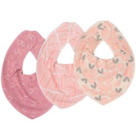 Bild på Pippi Cowboy drybib 3-pack (Peach pearl)