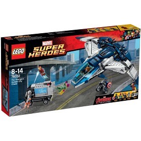 Bild på LEGO Super Heroes - Marvel: Hämnarnas cityjakt med Quinjeten 76032