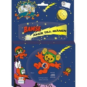 Bild på Bamse åker till månen Bok med CD