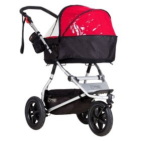 Bild på Mountain Buggy Urban Jungle v3 Regnskydd för liggdel Plus