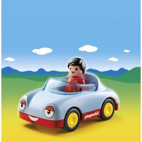 Bild på Playmobil 1.2.3 - Cabriolet 6790