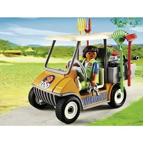 Bild på Playmobil City Life - Djurskötare med bil 6636