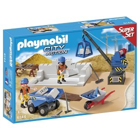 Bild på Playmobil City Action - SuperSet Byggarbetsplats 6144