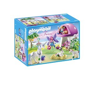 Bild på Playmobil Fairies - Älvor med svamphus 6055