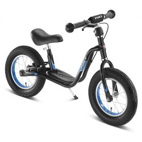 Bild på Puky - Springcykel med ekrade hjul (Svart)