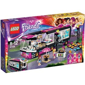 Bild på LEGO Friends - Popstjärnornas turnébuss 41106