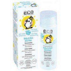 Bild på Eco Cosmetics Baby & Kids Neutral Solkräm SPF 50+ 50 ml