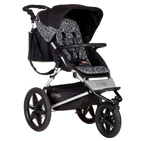 Bild på Mountain Buggy Terrain v3 Joggingvagn (Svart och Vit Graphit)