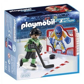 Bild på Playmobil Sports & Action - Ishockeymålträning 6192
