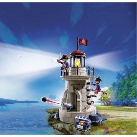 Bild på Playmobil Pirates - Fyrtorn med soldater 6680