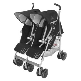Bild på MacLaren Twin Techno Syskonvagn (Svart)